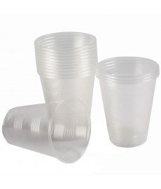 Şeffaf Plastik Otomat Bardağı Eko 180 ml 100'lü Paket
